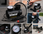 Автомобильный компрессор Air Pump Ji030 12V / Компрессор для шин / Насос электрический от прикуривателя — фото 3