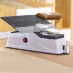 Электроточилка для ножей Electric Knife Sharpener USB / Точилка для ножей и ножниц — фото 5