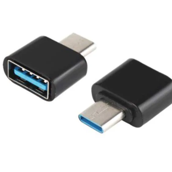 Адаптер переходник OTG USB Type-C Black