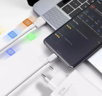 Адаптер USB с кабелем USB-TYPE C 67W / Комплект зарядки для телефона USB + Type-C — фото 4