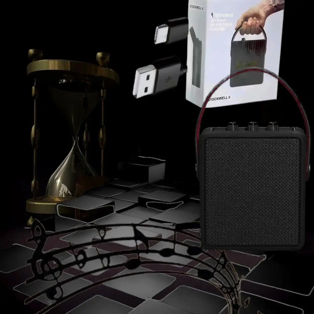 Беспроводная Bluetooth-колонка MARSHALL STOCKWELL BT W2/9147-Портативная акустика Беспроводная Bluetooth-колонка MARSHALL STOCKWELL BT W2/9147-Портативная акустика