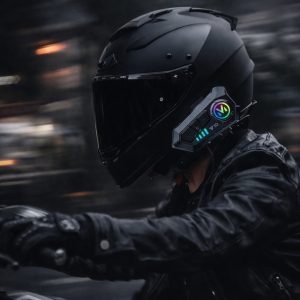 Беспроводная мотогарнитура Y10 на шлеме Bluetooth 5.3 — фото 2