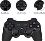 Беспроводной джойстик PS3 Doubleshok (черный) — фото 4