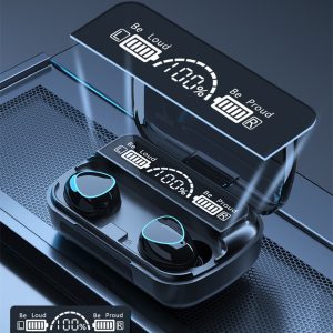 Беспроводные наушники вкладыши с микрофоном для Андроид и IOS TWS WIRELESS (M10) — фото 2