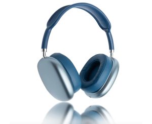 Беспроводные полноразмерные Bluetooth наушники Macaron P9 Max синие