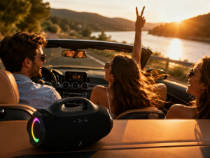 Колонка B62LED Boomsbox 4 Mini / Портативная акустика с Bluetooth — фото 2