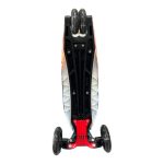 Самокат Scooter с подсветкой колес для девочки и мальчика синий — фото 3