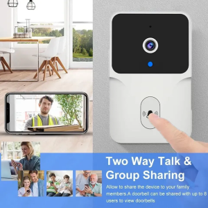Беспроводной WIFI дверной звонок с камерой / Дверной звонок с камерой домофон (Wi-Fi) — фото 2