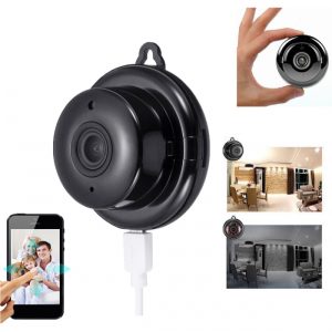 Мини-камера с ночным видением DG-MYQ, 720P / Переносная WiFi камера с микрофоном / Охранная камера для дома — фото 2