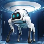 Smart Dog QF660-5 / Интерактивный робот-собака, пульта, на аккумуляторе / Собака робот на радиоуправлении — фото 2