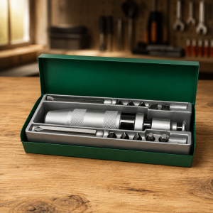 Универсальный набор ударных бит с ударно-поворотной отверткой Impact Screwdriver Set 12 бит в кейсе