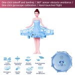 Летающая фея с подсветкой, музыкой и сенсорным управлением / Балерина на радиоуправлении 360° — фото 7