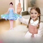 Летающая фея с подсветкой, музыкой и сенсорным управлением / Балерина на радиоуправлении 360° — фото 3