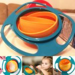 Детская тарелка-непроливайка “Universal Gyro Bowl”, тарелка непроливайка неваляшка, посуда для детей — фото 8