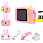 Детский фотоаппарат Smart Kids Camera цифровая фотокамера, детская камера для фото голубой — фото 9