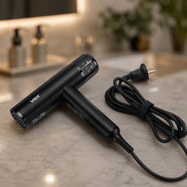 Фен VGR V 427 Black / Профессиональный фен VGR Professional High-Speed Hair Dryer Black