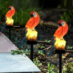 Фонарь садовый SOLAR PARROT / Светильник для сада Попугай на солнечной батарее — фото 5
