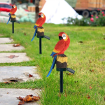 Фонарь садовый SOLAR PARROT / Светильник для сада Попугай на солнечной батарее — фото 6