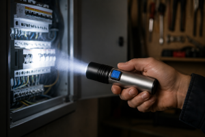 Фонарик ручной BL K31 USB CHARGE / Фонарь на аккумуляторе / Фонарь светодиодный — фото 2
