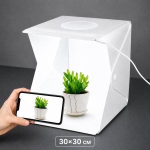 Фотобокс для макрозйомки Memos лайткуб 30×30 см