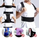 Грудопоясничный корсет корректор правильной осанки Back Pain Need Help Черный для ровной спины от сутулости — фото 6