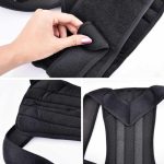 Грудопоясничный корсет корректор правильной осанки Back Pain Need Help Черный для ровной спины от сутулости — фото 4