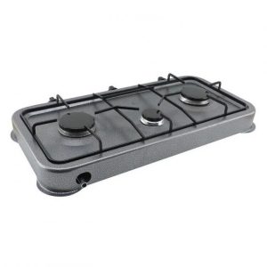 Газовая плита таганок настольная Domotec MS-6603 3 конфорки(7696) — фото 2