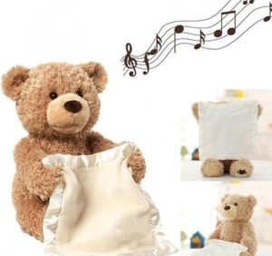 Интерактивная игрушка говорящий Мишка Пикабу Peekaboo Bear — фото 2