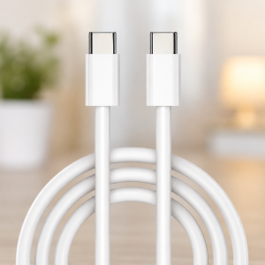Кабель FAST CHARGE TYPE-C/TYPE-C 140 см / Кабель для быстрой зарядки 6А