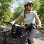 Колонка Bluetooth KTS-2310 / Акустика с Bluetooth / Аккумуляторная колонка с LED подсветкой — фото 2