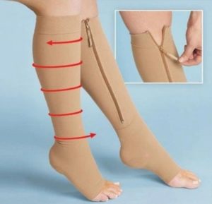 Компрессионные гольфы Zip Sox, носки от варикоза — фото 2