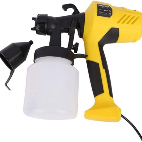 Электрический распылитель для краски Electric Paint Sprayer 500W ручной прибор пульверизатор, распылитель 800 мл краскопульт 3 степени распыления
