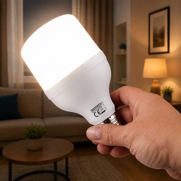 LED лампочка в патрон AY-915 / Аккумуляторный фонарь 50W / Лампа аварийного освещения