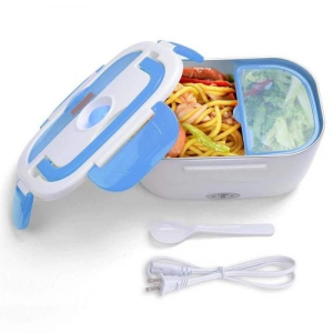 Ланчбокс с подогревом еды 220V, Electric lunch box, ланч-бокс Голубой — фото 2