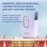 Лазерный эпилятор Kemei KM-7105 / Фотоэпилятор с LED-дисплеем и УФ-подставкой для дезинфекции — фото 6