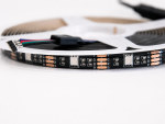 Led гирлянда c bluetooth и управлением с телефона 5м APP BT/Светодиодная Bluetooth RGB лента USB/RGB лента 12В — фото 6