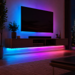 Led гирлянда c bluetooth и управлением с телефона 5м APP BT/Светодиодная Bluetooth RGB лента USB/RGB лента 12В — фото 2