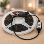 Led гирлянда c bluetooth и управлением с телефона 5м APP BT/Светодиодная Bluetooth RGB лента USB/RGB лента 12В — фото 4