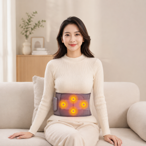 Массажный пояс / Аккумуляторные массажные пояса Waist Protection Massage FZ-102 / Пояс с подогревом для спины — фото 2
