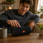 Мобильная колонка SPS UBL CHARGE E3+ / Портативная колонка Bluetooth / Беспроводная колонка — фото 2