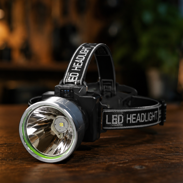 Налобный Фонарик M 10 pro / Мощный LED-светодиодный фонарь / Фонарик с зарядкой от Type-C