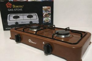 Настольная газовая плита Domotec MS-6602/4063 на 2 конфорки — фото 2