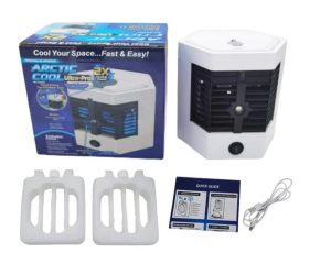 Настольный портативный кондиционер 5X Arctic Cool Ultra Pro с увлажнителем воздуха мини кондиционер — фото 2