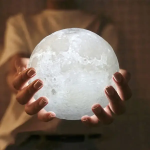 Настольный светильник луна Magic 3D Moon Light От Аккумулятора — фото 5