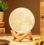 Настольный светильник луна Magic 3D Moon Light От Аккумулятора — фото 4