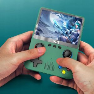 Новая переносная консоль для игры x6 3,5-calowy экран ips ретро мини — фото 2