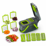 Овощерезка Мультислайсер vegetable cutter / Мультислайсер для овощей и фруктов / Механический ручной измельчитель — фото 4