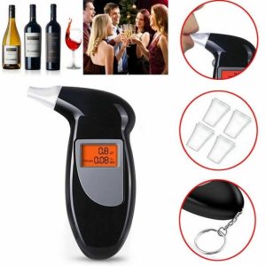 Персональный алкотестер Digital Breath Alcohol Tester с мундштуками