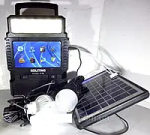 Портативная солнечная станция gdLite GD-8086 / солнечная панель с мини телевизором повер банк - Зображення 4
