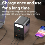 Мощный PowerBank 60000 mAh 65W PD для ноутбуков с DC выходом и фонарём — фото 3